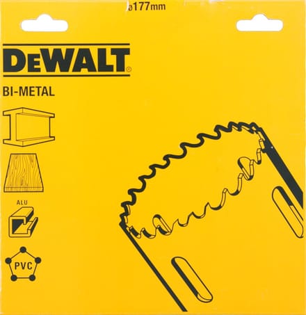 DeWALT DT8266 Gatenzaag BIM 177mm. T8266