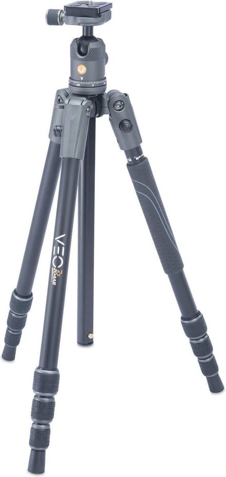 Vanguard VEO 2 S 204AB |  Vlog-Beeldbellen-Video-Smartphone-Camera Statief |Macro | Statief + Eénbeen | Grijs