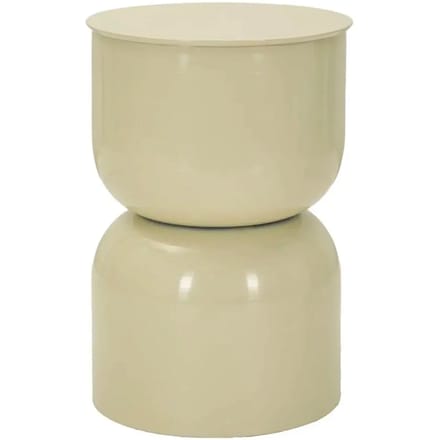 Bijzettafel Oyi End Table Cream Ø 31×46 cm