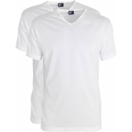 Alan Red Heren ondershirt vermont extra lang t-shirt v-hals 2-pack -
