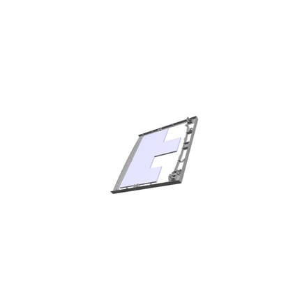 AEG bovenblad, set, wit, 596.5x501.4mm 1327604474