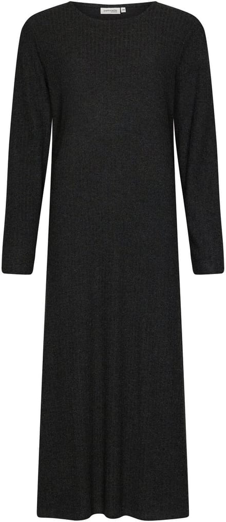 Pastunette Premium - Lounge Jurk - Viscose/Polyester - Donkergrijs - Maat 48