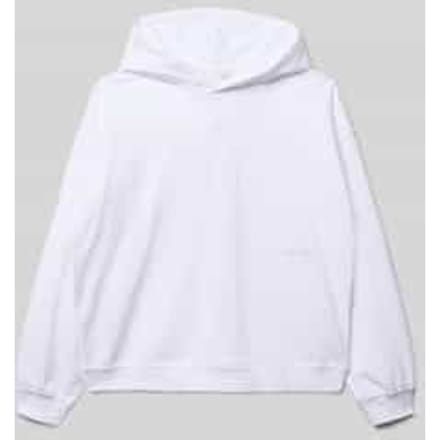 Relaxed fit hoodie met logoprint, model 'Signature'