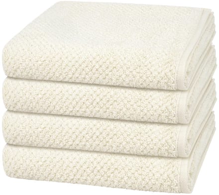 Cawö Sonstiges 4 X handdoek - in set 4 pack Pure