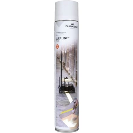 Vloermarkeerspray Durable DURALINE®, inhoud 750 ml, wit zoals RAL 9003