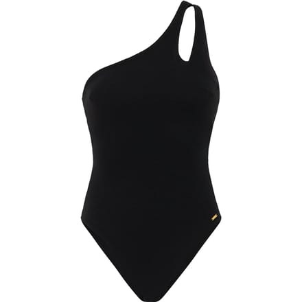 Protest PRTRun - Badpak Dames - One shoulder - Normale pasvorm - Uitneembare vulling - Medium dekking - Zwart