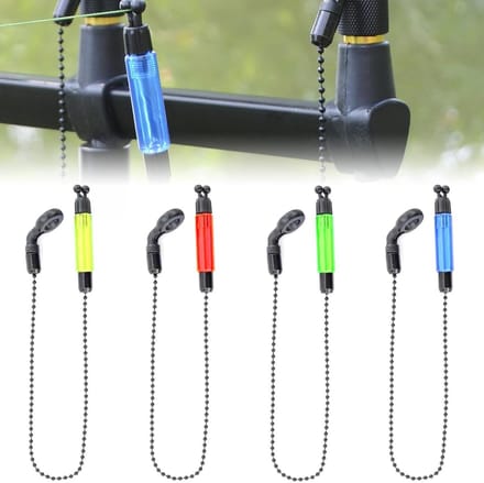 Ketting beetindicator set voor karpervissen met eekhoorn design, nachtvissen accessoires