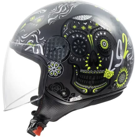 Jet motorhelm LS2 OF558 Sphere II Maxca