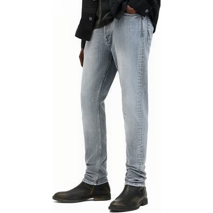 AllSaints Cigarette Grey Größe: W28L32 | Slim Jeans Outlet | Herren | Grau