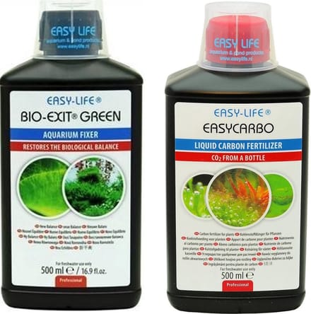 Easy Life - Bio Exit Green + Easy Carbo Bio - 2x 500ml - Anti Alg Pakket