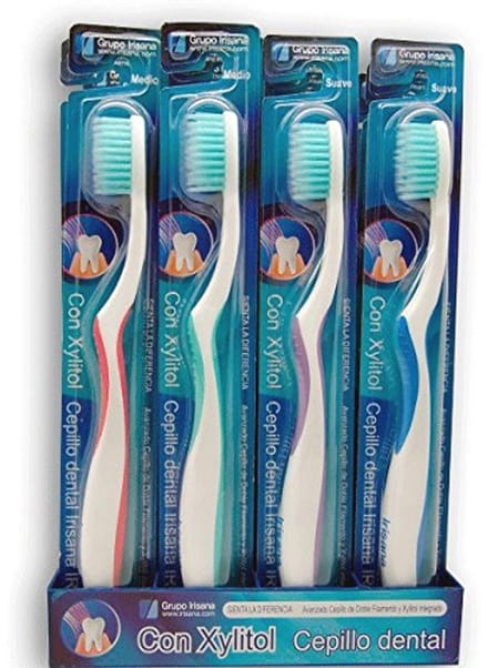 Tandenborstel met Xylitol en Actieve Kool - Medium