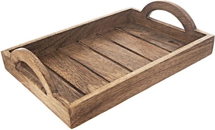 Dienblad Houten MANGO 30,5x20,5 cm - Serveer Plateau - Serveerplateau