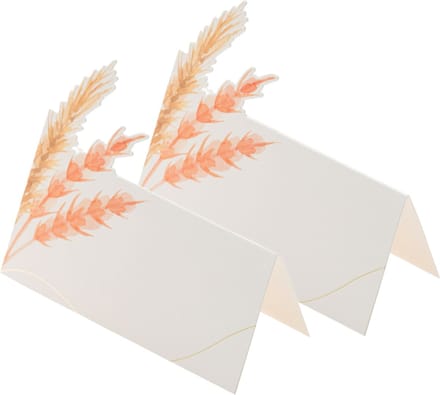 Chaks Naam/plaats kaartjes - 24x - bruiloft feest - wit - 8 x 8 cm - tafelschikking