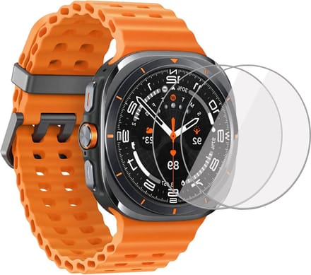 2x Geschikt voor Samsung Galaxy Watch Ultra 47mm - Screenprotector - Beschermglas Folie