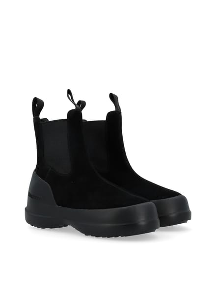 Moon Boot Luna Chelsea Suede Laarzen Zwart EU 38