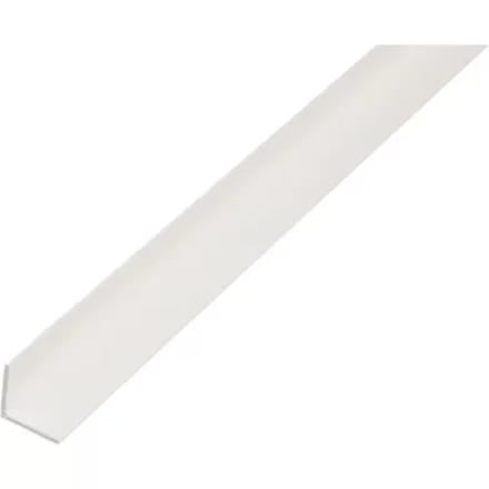 Alberts Hoekprofiel - Pvc Wit - 25x25x1,5mm 2,6m