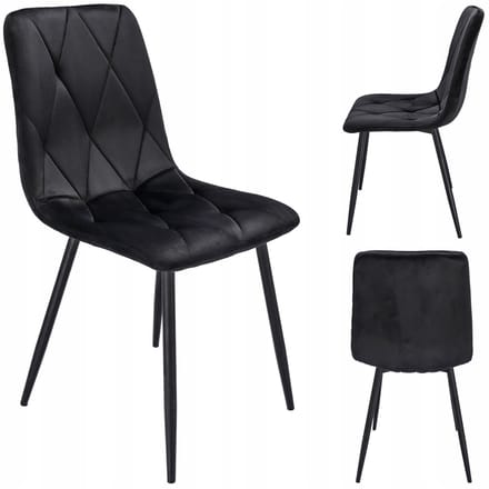 PIADO stoel zwart (pootstel + schroeven)