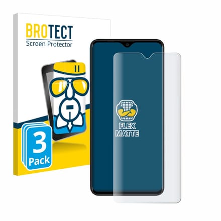 BROTECT - Screenprotector voor Samsung Galaxy Z Fold 3 5G (Inner display) - Folie Beschermfolie matte volledig dekking 2 Stuks
