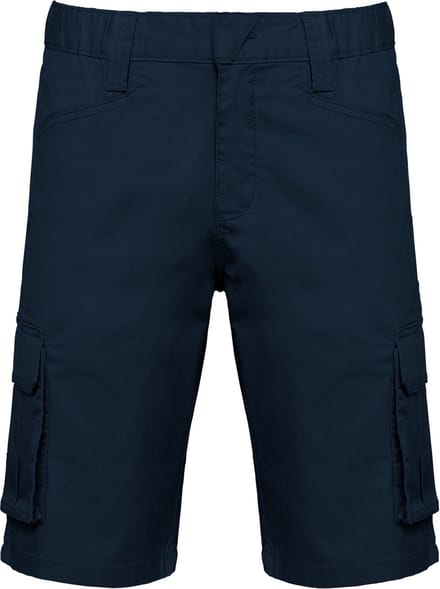 WK. Designed To Work Eco-friendly heren bermuda met meerdere zakken WK713 - Navy - M