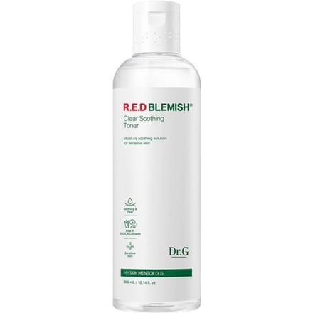 [Dr.G] Tonique apaisant clair pour imperfections rouges 300 ml white