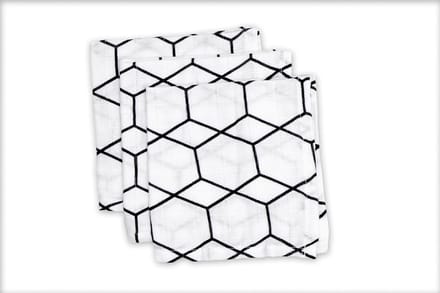 HYDROFIEL MONDDOEKJE 3X GRID BRILJANT
