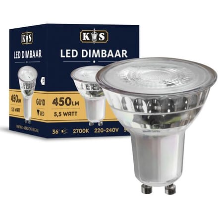 KS Verlichting LED Dimbaar 5,5W