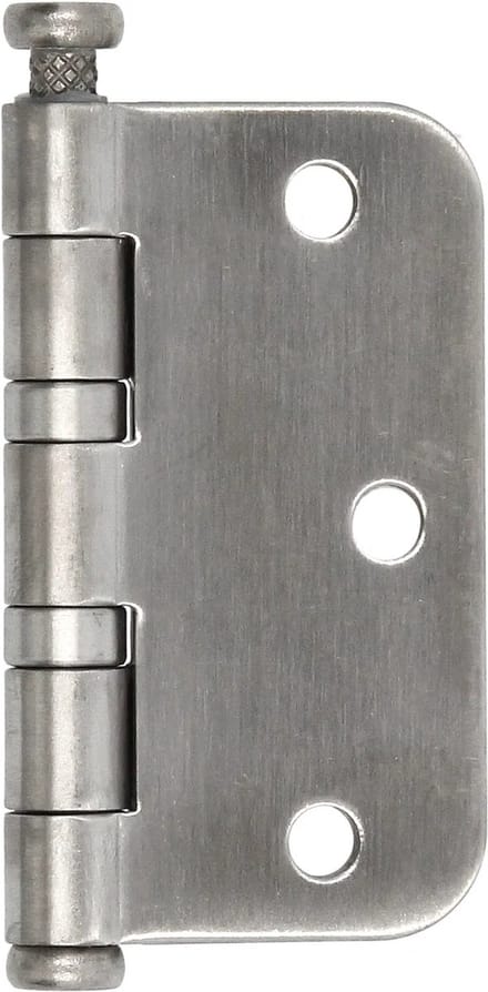 Kogellagerscharnier - Rvs - 76x76 Mm - Met Afgeronde Hoeken