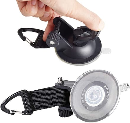 Allecto - Suction Cup Set - Sterke Zuignappen - Multi Functioneel - Camping - Huishoudelijk - Werkplaatsgebruik - 2 Stuks - Geschikt voor verschi