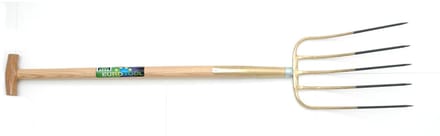 Mestvork 5 tandsstiftsteel 85cm