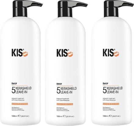 KIS - Kappers KeraShield leave-in - voordeelverpakking - 6 x 1000 ml - Leave In Conditioner