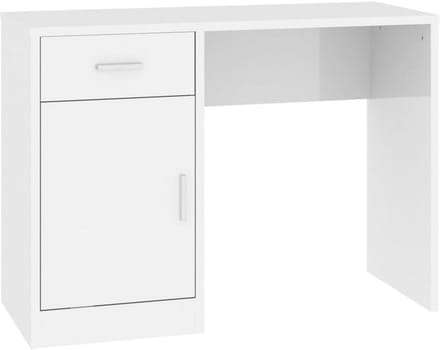 Bureau met Lade en Kast - Computerbureau en Tafel voor Thuis of Kantoor