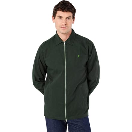 Farah Heren Radley Regular Overshirt (Evergreen)