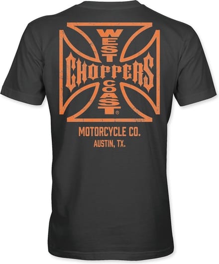 West Coast Choppers Herren T-Shirt Og Atx Tee Black-3XL