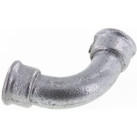 90° L-Koppeling Rp3/4'' Binnendraad Lang Gietijzer 25bar [2 Stuks]