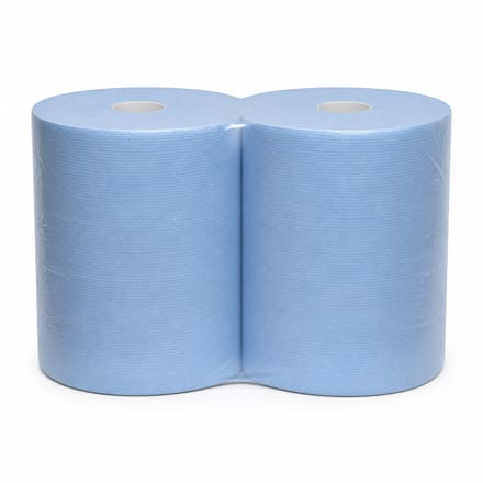 Industrierollen Uierpapier 26cm 190 meter cellulose 2 laags 2 rollen (6151804431454)
