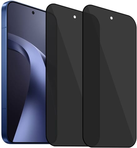 ChiGuard Privacy Screenprotector 2x geschikt voor Xiaomi 17T Pro Screenprotector - Beschermglas - Privé GuardCover