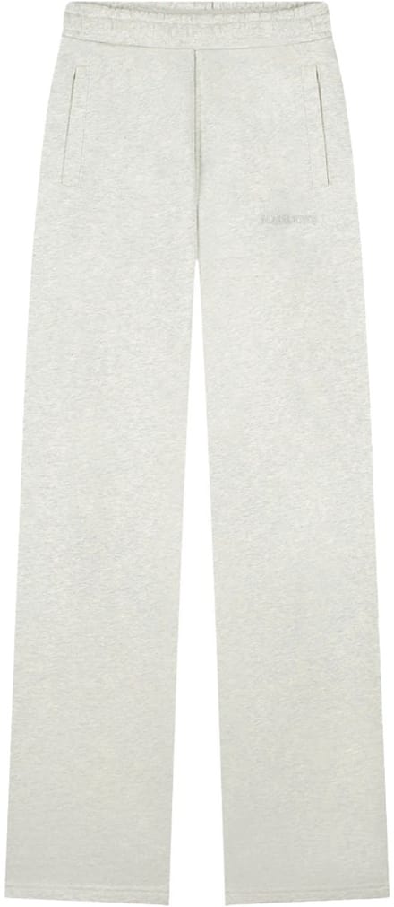 Malelions straight leg joggingbroek in de kleur grijs.