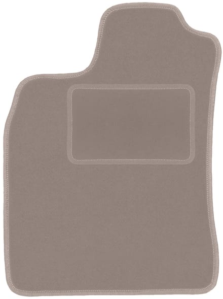 Beige bestuurdersmat voor: Renault Twingo I hatchback (1993-2006)