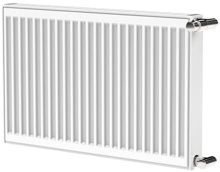 Stelrad Compact All In paneelradiator 60x180cm type 33 4300watt 4 aansluitingen Staal Wit glans