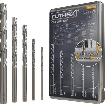 ruthex HSS boorset BOH-SET-001