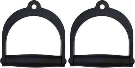 Fitness Handvatten - Kabelmachine Accessoires - Kracht Training - Ergonomisch Ontwerp - 2 Stuks - Zwart