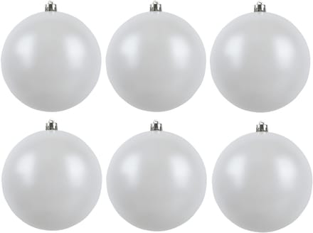 Cosy&Trendy kerstballen - 12 stuks - 6cm - kunststof