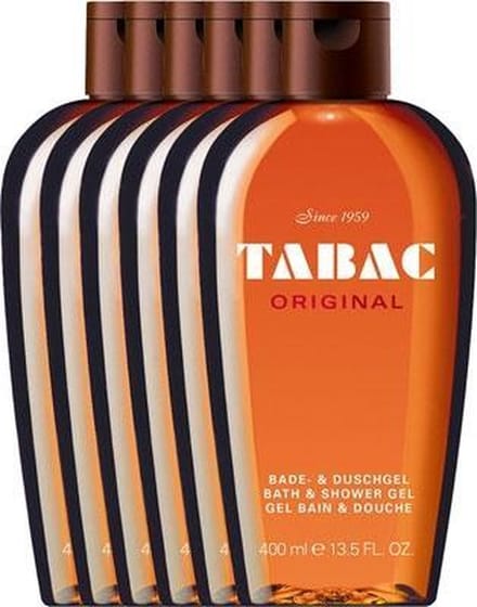 Tabac Original Bath And Douchegel Man Voordeelverpakking 6 x 400 ml