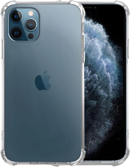 Geschikt voor iPhone 13 hoesje - Shockproof Backcover Transparant
