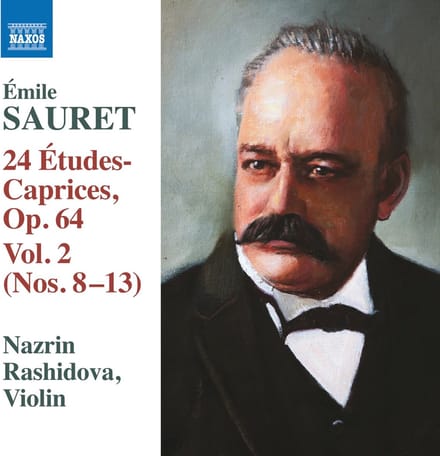 Rashidova Nazrin - Sauret: 24 Études-Caprices, Op. 64 Vol. 2 (Nos. 8-13) (CD)