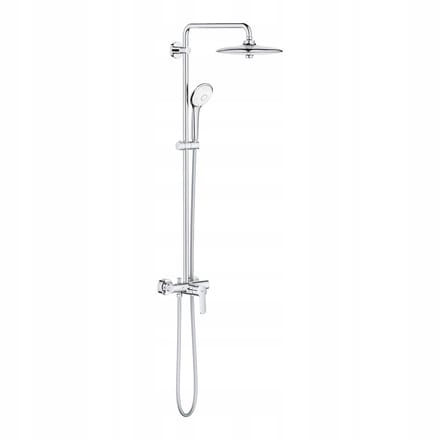 Grohe Douchekolom Euphoria Systeem 260 met Thermostaatkraan - Chroom