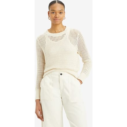 Levi's Superbloom Knitted Sweater Beige Größe: S | Strickpullover Outlet | Damen | Braun