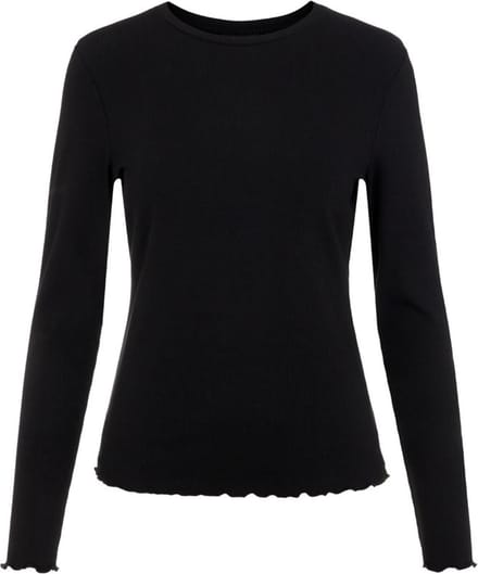 OBJECT - objjamie l/s top noos - zwart