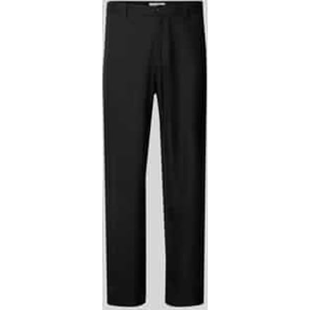Broek van wolmix met achterzakken, model 'Henry trousers'