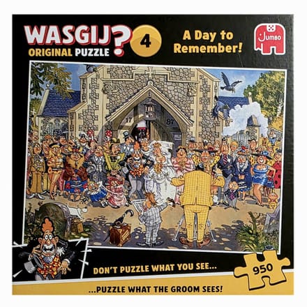 Jumbo Wasgij 4 - Orginal - Een dag om nooit te vergeten - 950 Stukjes - Legpuzzel